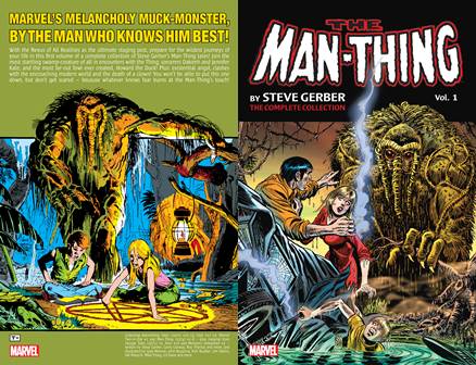 Man-Thing by Steve Gerber - The Complete Collection Vol. 1 (2015)