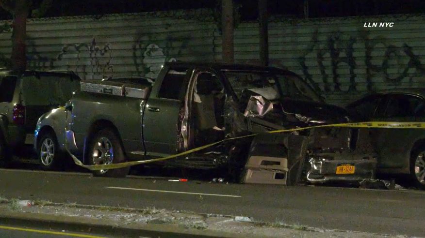 Woman struck, killed by pickup truck in the Bronx