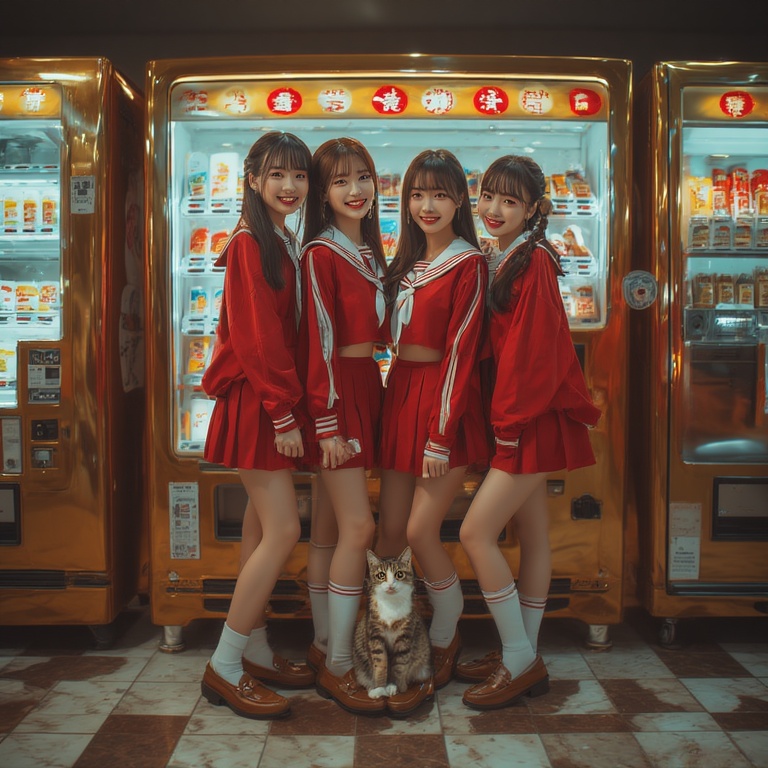 Four-young-Asian-women-20s-pos-(31)
