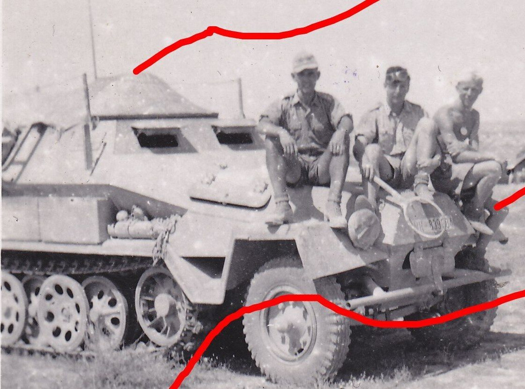 Spähwagen Sd.Kfz. 251   Afrikakorps  Technik 