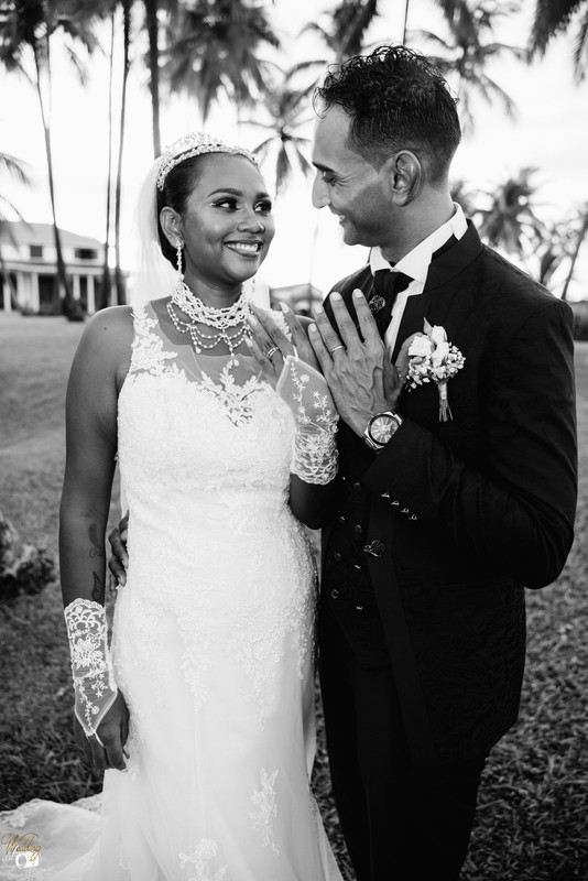 Vue aérienne mariage drone