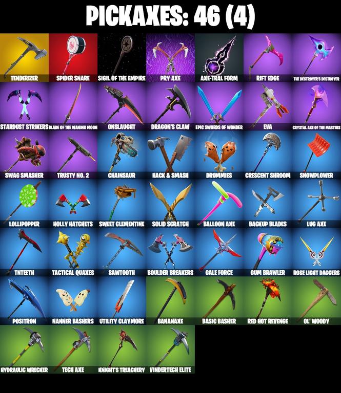pickaxes comp