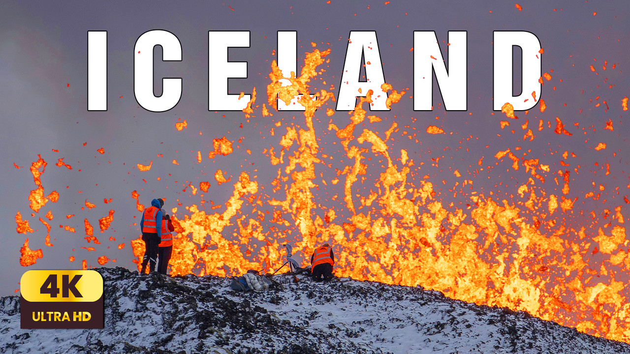 Iceland in 4K – A Soothing Cinematic Journey Through Fire and Ice