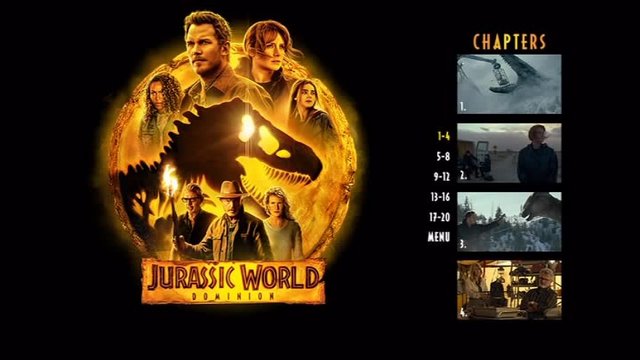 3 - Jurassic World Dominion (Ver.Ext.) [2022] [DVD9-Autoría] [ntsc] [Cast/Ing/Fr] [Sub:Varios] [C.Ficción]