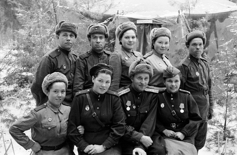 Группа хирургического отделения медсанвзвода шта