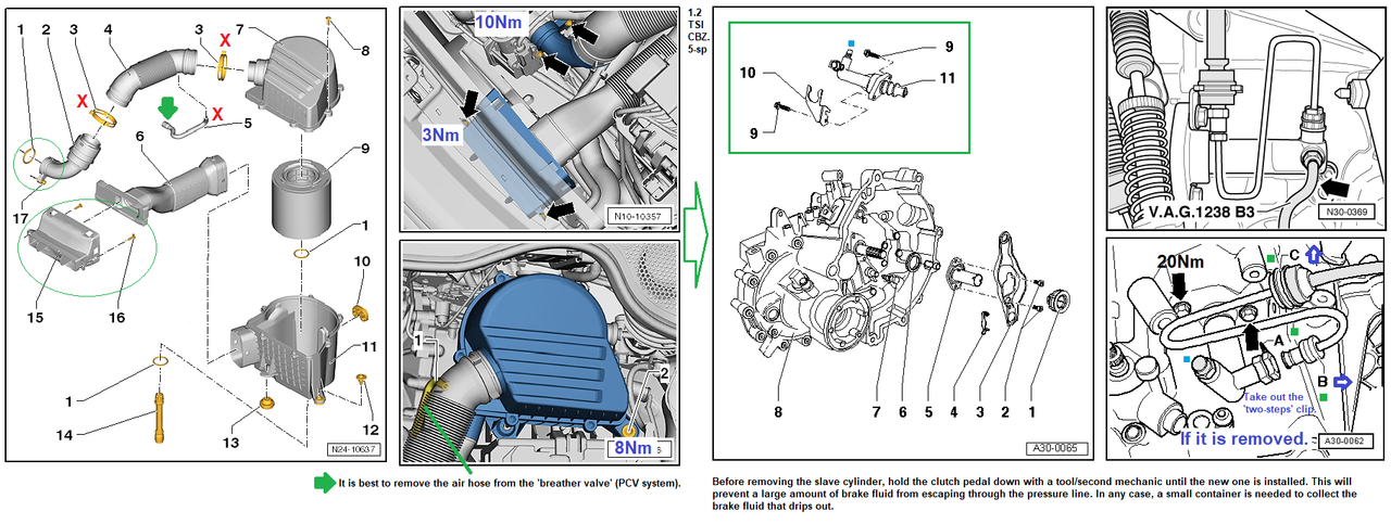 18 (4) cluth slave cylinder