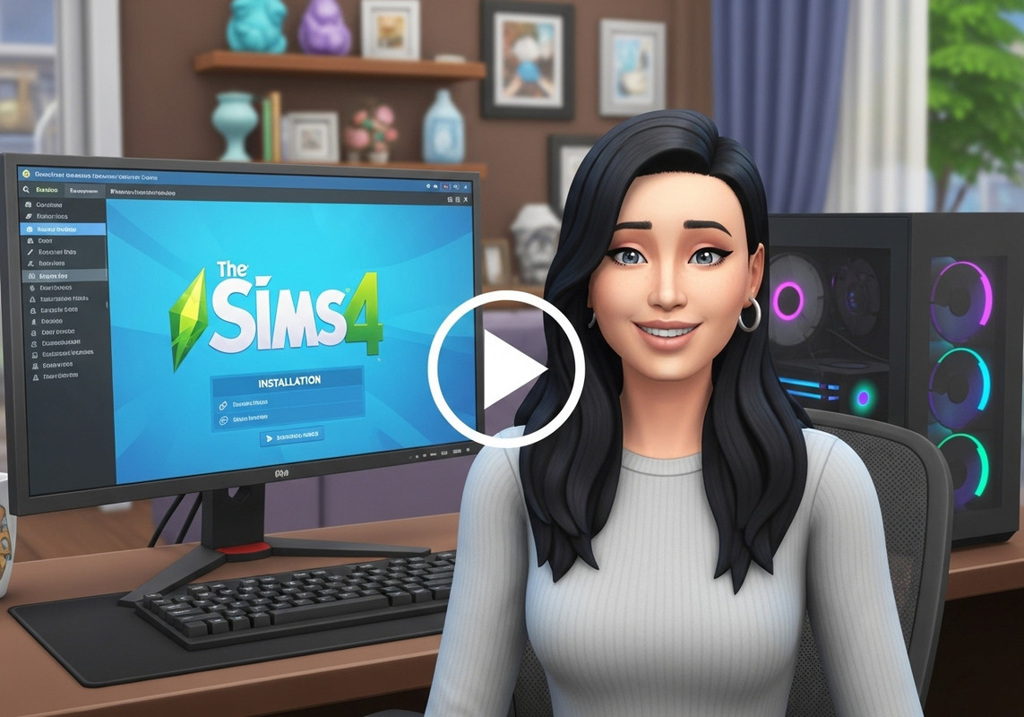 Sim assistindo a um guia de instalação