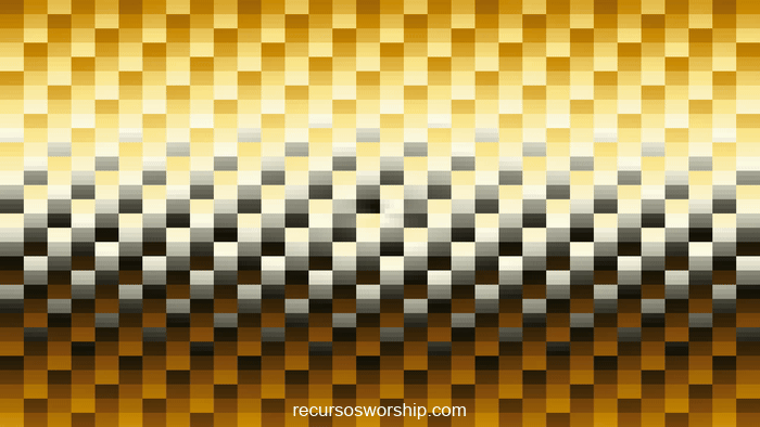 loop vj píxeles amarillo terracota bandas horizontales