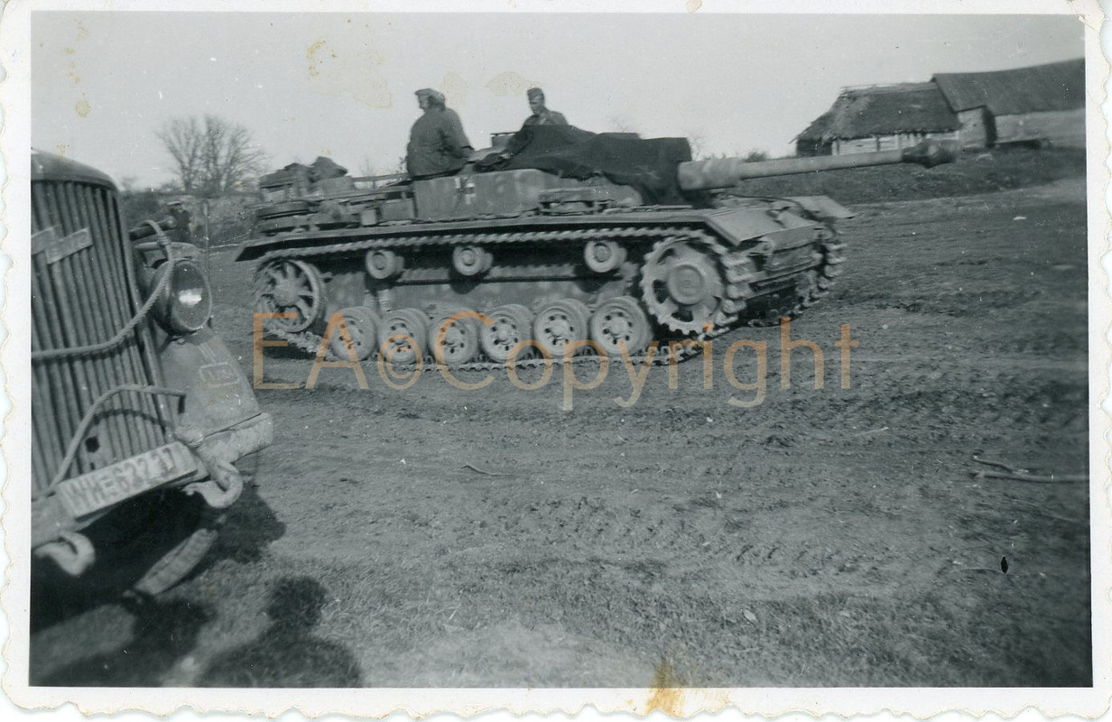 StuG Sturmgeschütz Panzer Tank Langrohr Russland