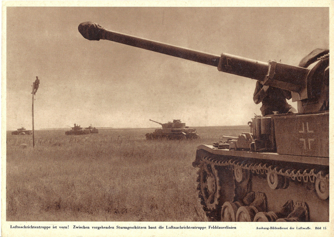 Militaria-Sammler-Orginal Aushang-Blätter-Motiv-