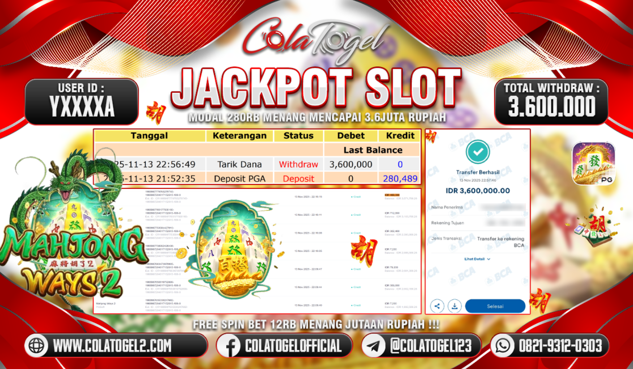 JACKPOT SLOT GACOR!!