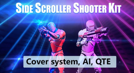 Unreal Engine Marketplace - Side Scroller Shooter Kit (4.12 - 4.15, 4.17 - 4.27)