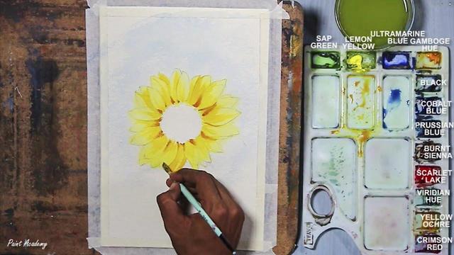 Transparent Watercolor Technique How to Paint Rose step by step Tutorial Transparent Watercolor Technique How to Paint Rose step by step Tutorial