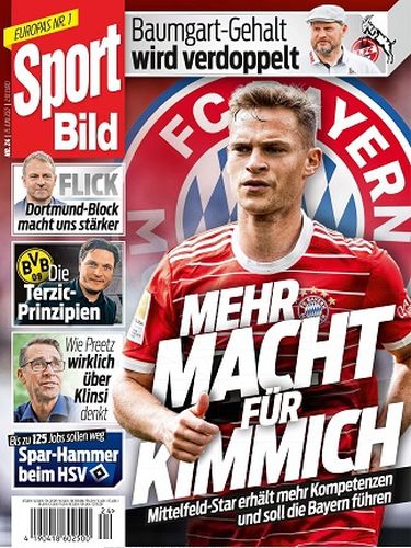 Cover: Sport Bild Magazin No 24 vom 15  Juni 2022
