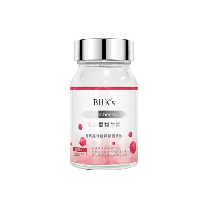 【BHK's】紅萃蔓越莓益生菌錠
