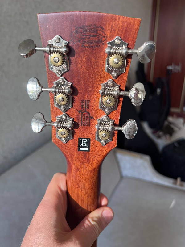 Акустика Washburn WB200SW NAT - Полностью из массива — фото 8