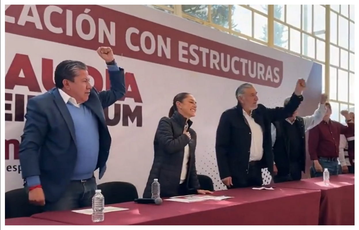 Sheinbaum se reúne con la base de Morena en Edomex y Zacatecas