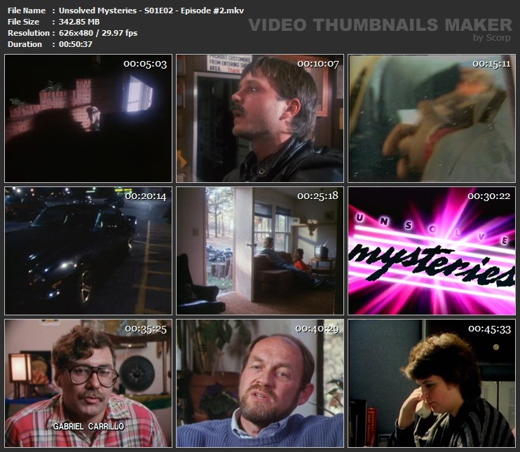 Unsolved Mysteries - S01E02 - Episode #2.mkv