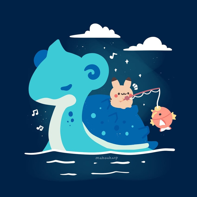 pikachu-lapras-and-magikarp-pokemon-draw