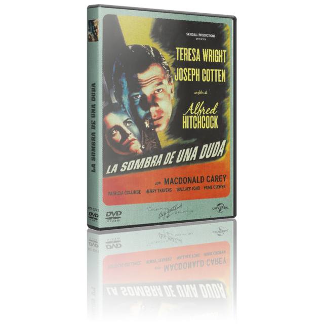 Portada - La Sombra de una Duda [DVD9Full] [PAL] [Cast/Ing/Fr/It] [Sub:Varios] [1943] [Intriga]