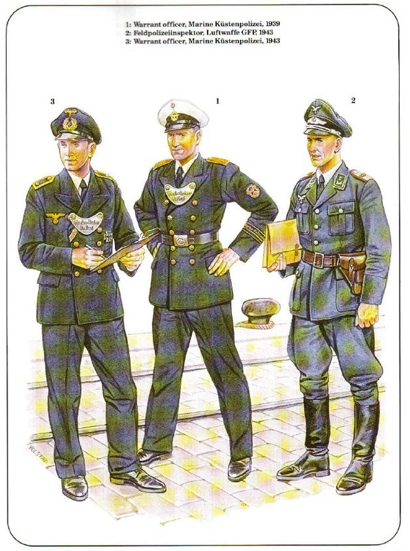 Uniformes de la Feldgendarmerie