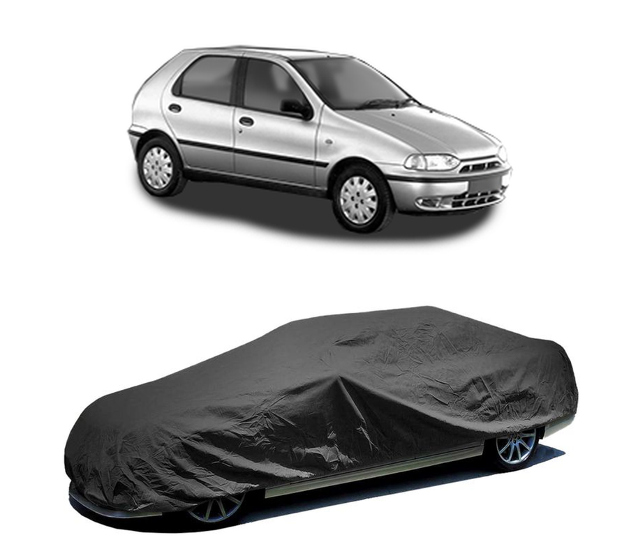 Husa tip prelata auto pentru FIAT PALIO (178_, 171_, 371_) 1996 - 2012,culoare negru, material textil impermeabil, rezistanta la intemperii praf UV, CARPASSION Husa Protectie