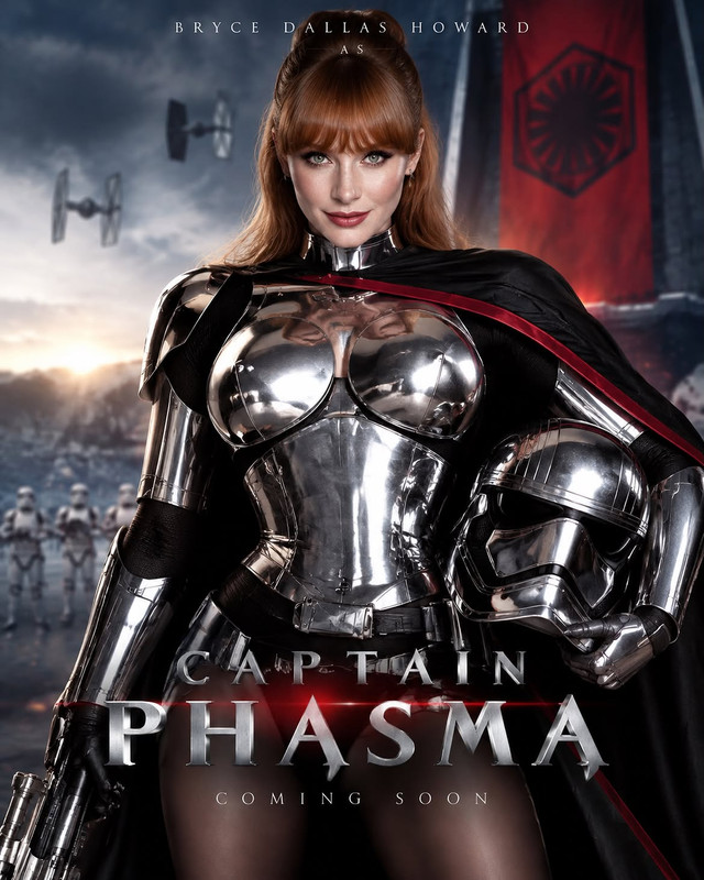 Bryce Dallas Howard Captain Phasma