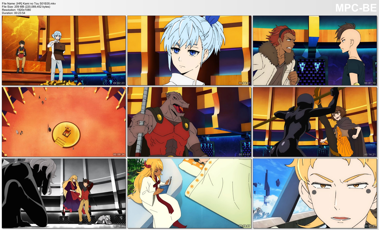 HR Kami no Tou 05 1080p HEVC Multi Subs HR GZ