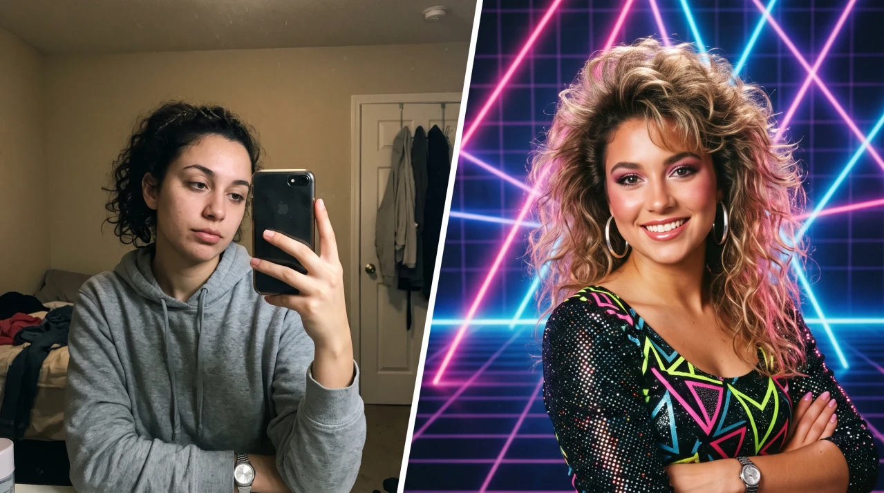 Retro AI Photo