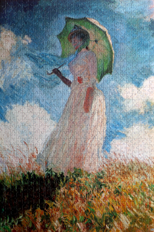 44 MUJER CON SOMBRILLA (1000) (Clementoni)