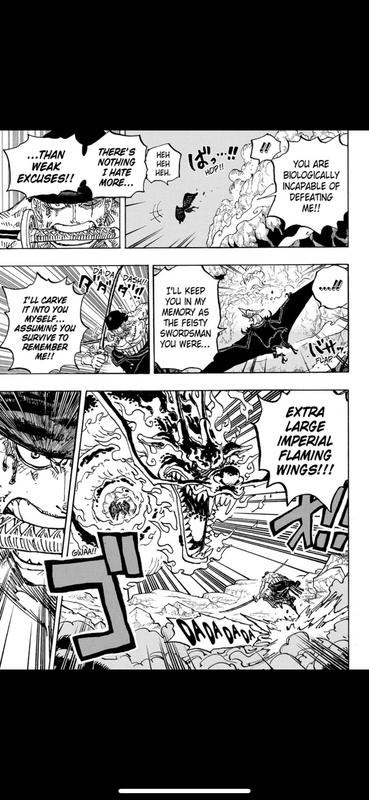 Ray 🌑 on X: Zoro doesn't beat King without enma. If enma hadn't