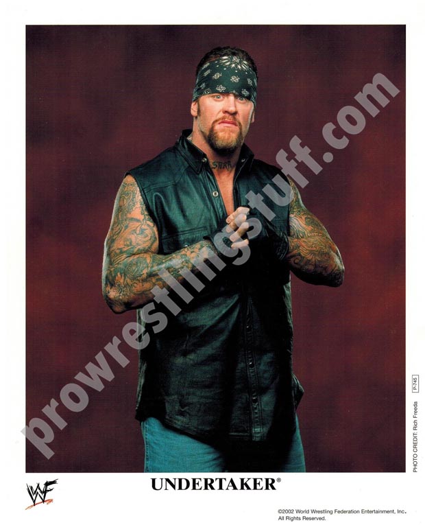 Undertaker P-745 WWE 8x10 promo photo