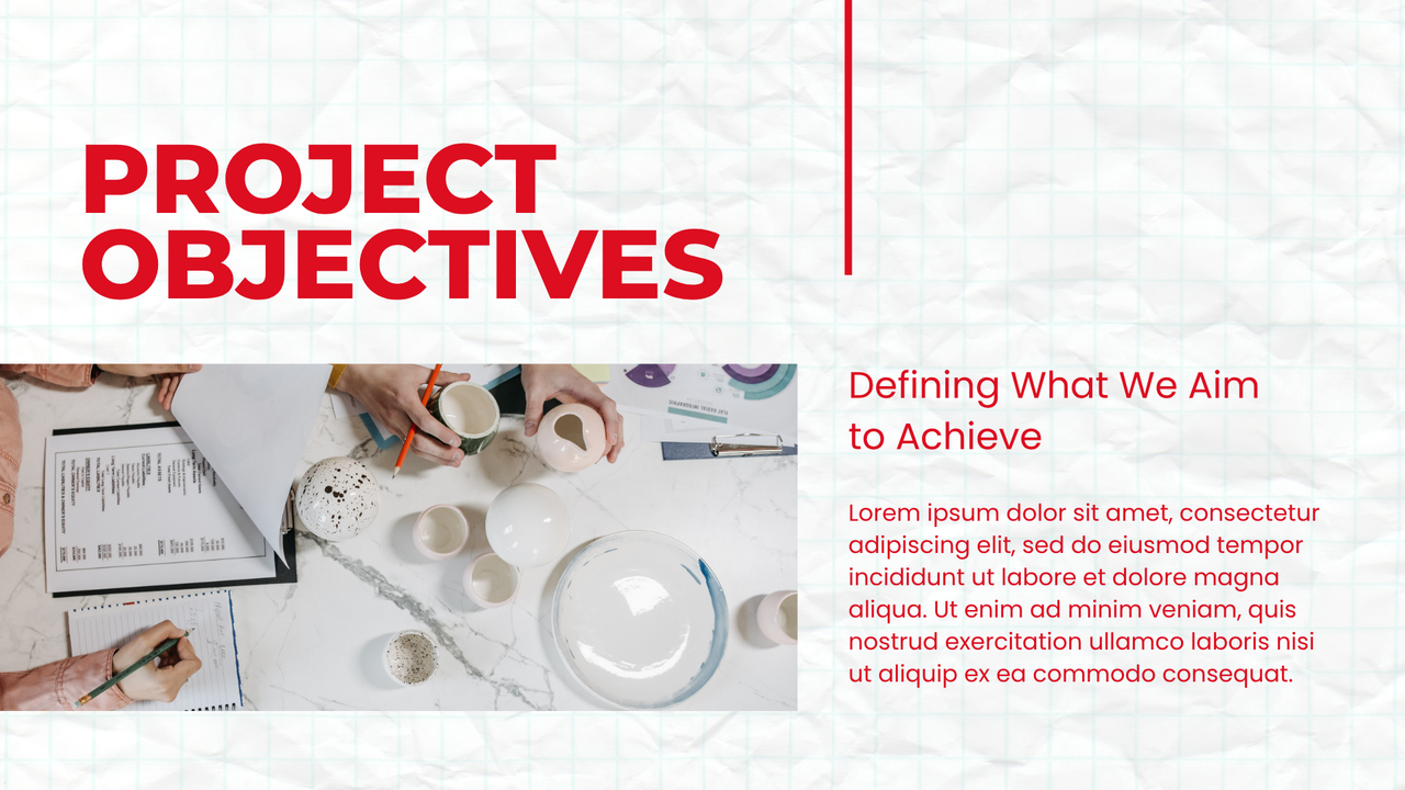 Red and White Blue Minimalist Project Proposal Presentation