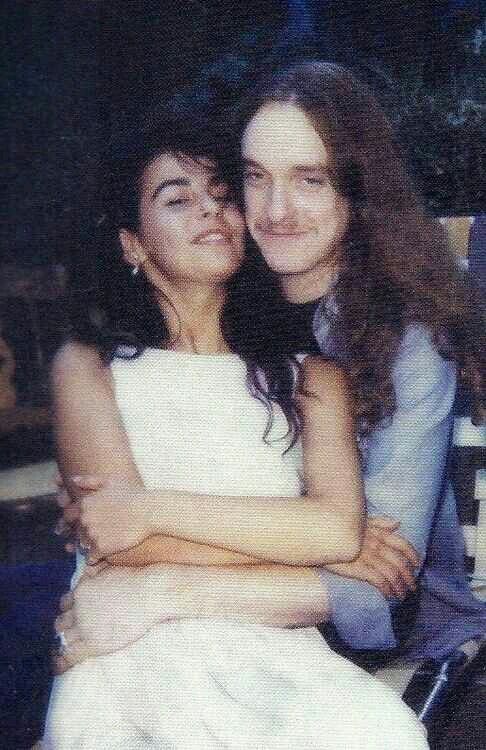 CLIFF BURTON WITH GIRLFRIEND CORINNE LYNN