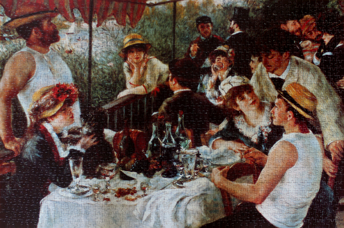 45 EL DESAYUNO DE LOS REMEROS (1500) (Educa)