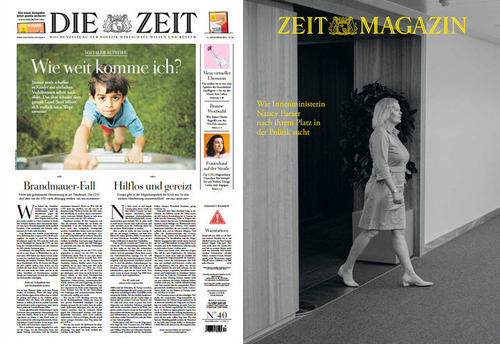 Cover: Die Zeit mit Zeit Magazin No 40 vom 21  September 2023