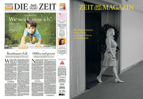 Cover: Die Zeit mit Zeit Magazin No 40 vom 21  September 2023