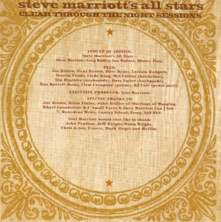 Steve Marriott - Clear Through The Night (1975) [Reissue 2007] Lossless+MP3