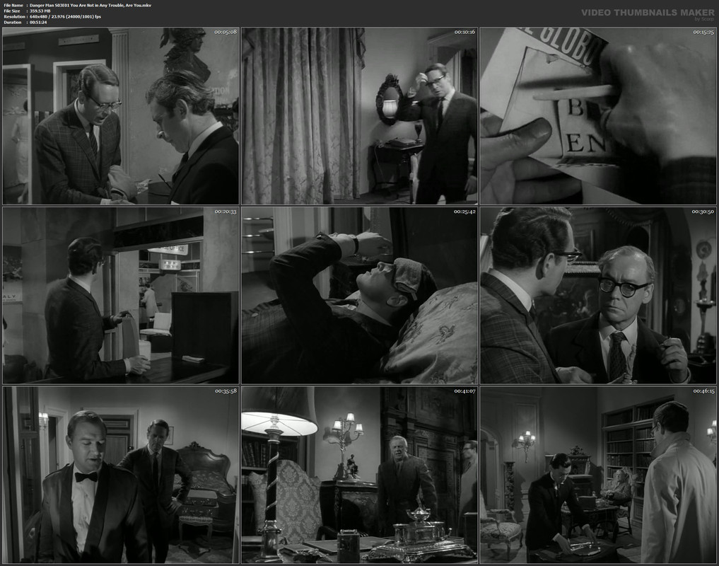 Danger Man S03E01 You Are Not in Any Trouble, Are You.mkv