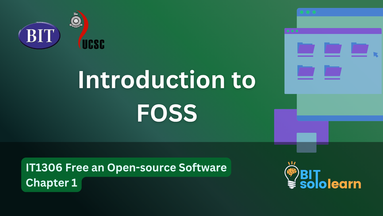 Introduction to FOSS – Chapter 1 | IT1306 Free and Open-Source Software