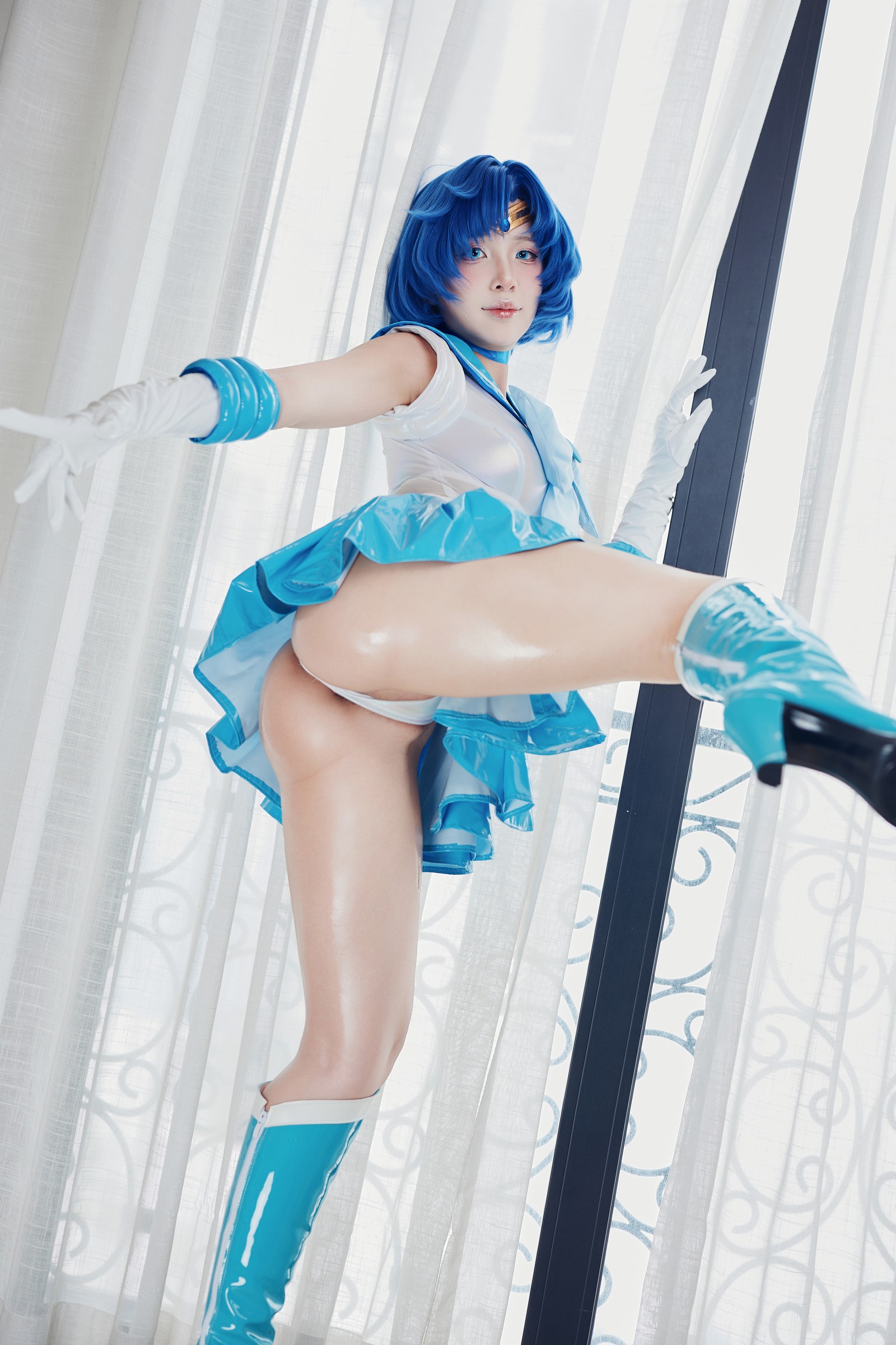 Puy Puy – Sailor Mercury 水手水星 Cosplay 写真（288P+10V-2.26GB）美少女战士插图2