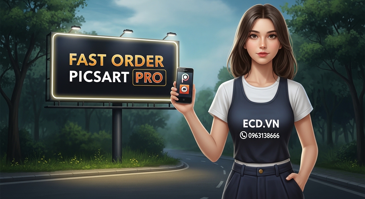 bán picsart pro zalo
