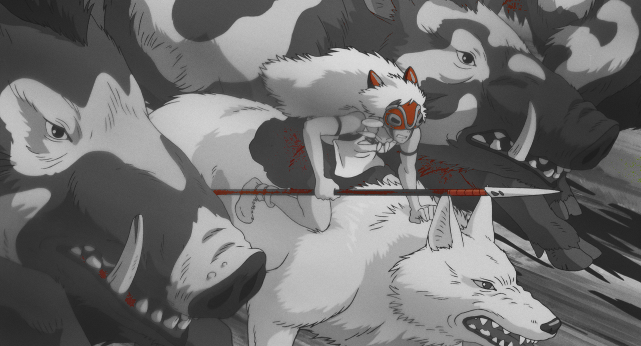 Beatrice Raws Mononoke Hime (Princess Mononoke) DCPrip 1998x1080 HEVC True HD mkv snapshot 01 35