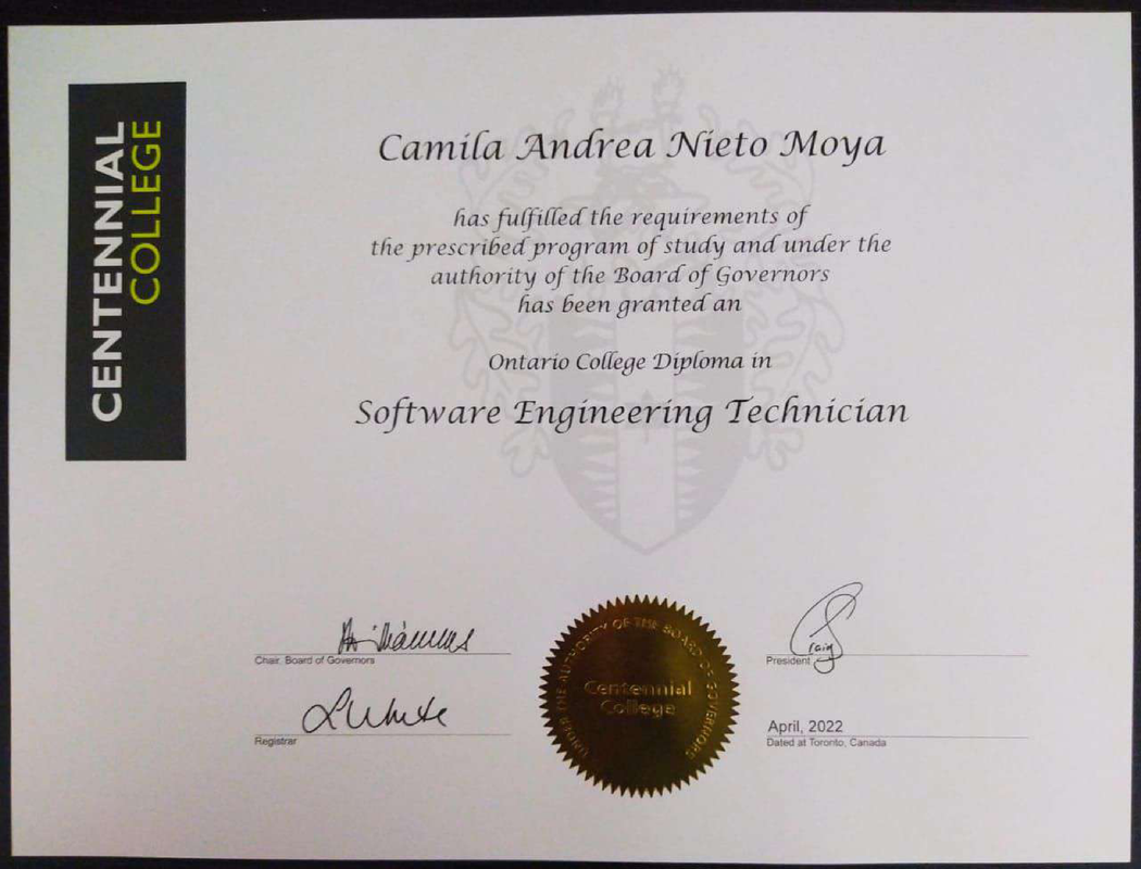 Diploma Centennial College