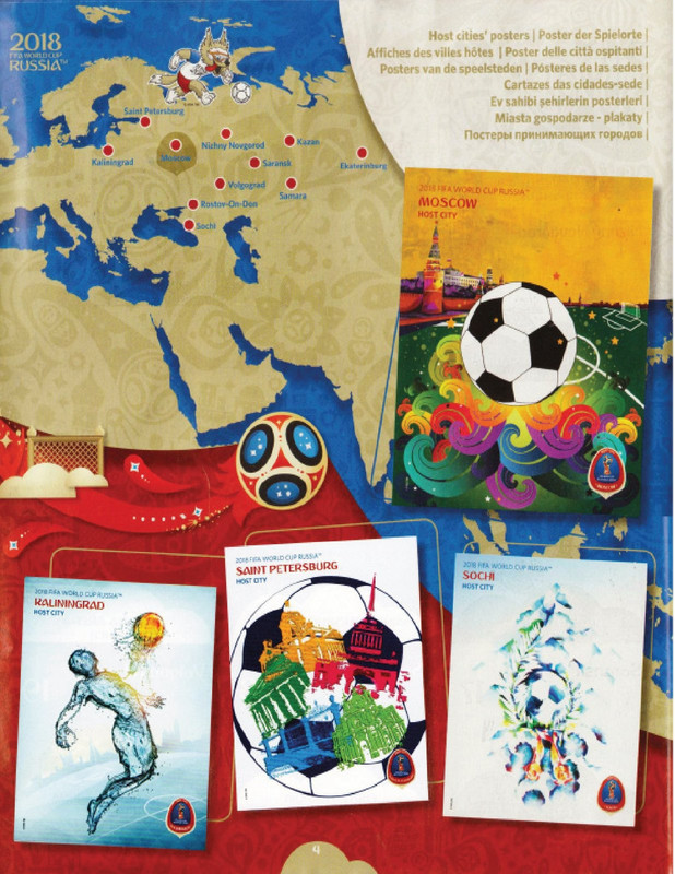 Album Panini Rusia 2018-06