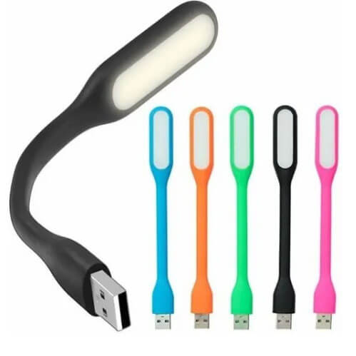 Luz USB Led Flexible de silicona.