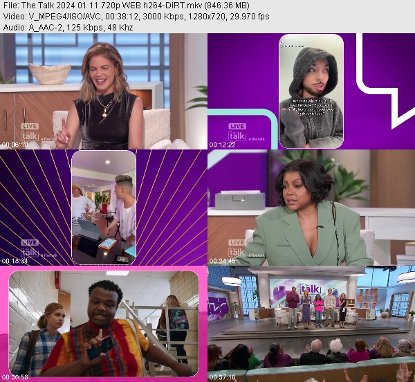 [Multi] The Talk 2024 01 11 720p WEB h264DiRT WAREZV3