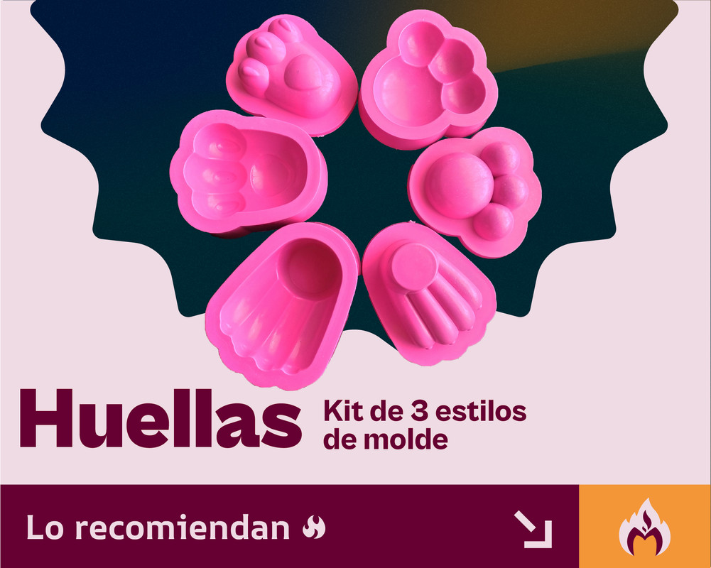 Molde para Foami Garras y Patas Termoforma Para Manualidades Goma Eva