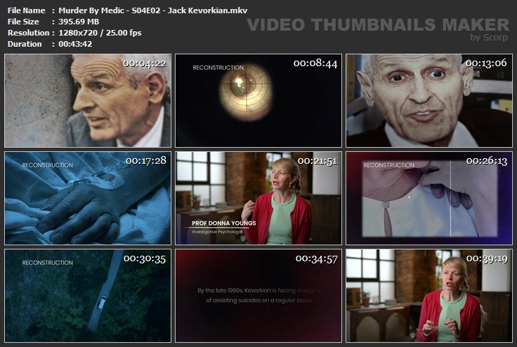 Murder By Medic S04E02 Jack Kevorkian mkv