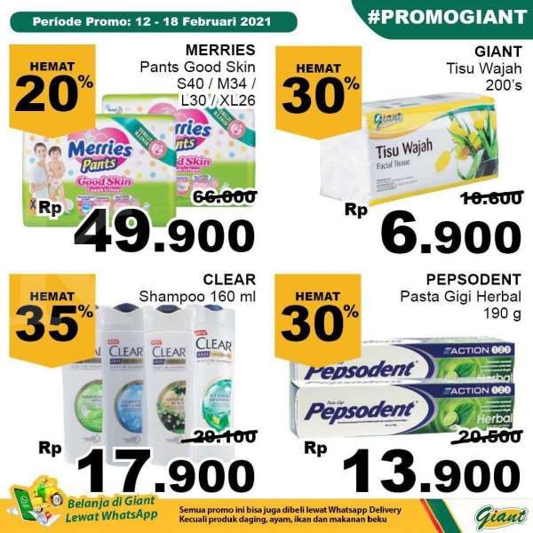 Katalog Promo Giant 12-18 Februari 2021